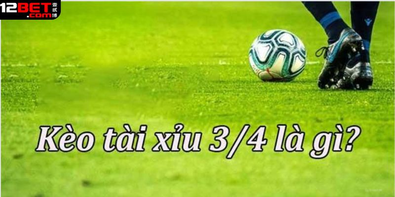 Tìm hiểu về tài xỉu 3/4