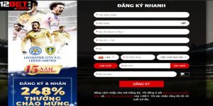 Chi tiết quy trình đăng ký 12bet trên điện thoại di động